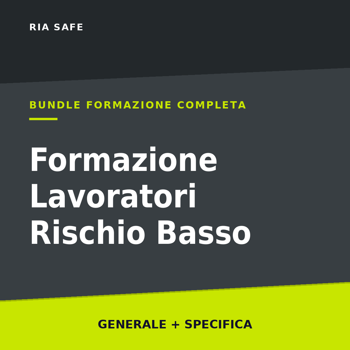 Bundle Formazione Lavoratori Completa – Rischio Basso