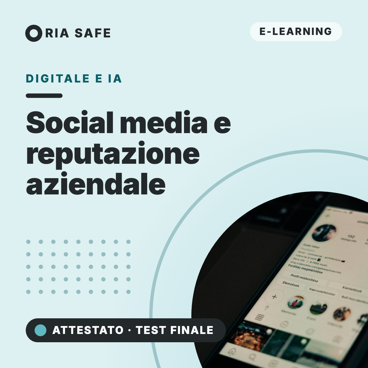 Corso Social media e reputazione aziendale
