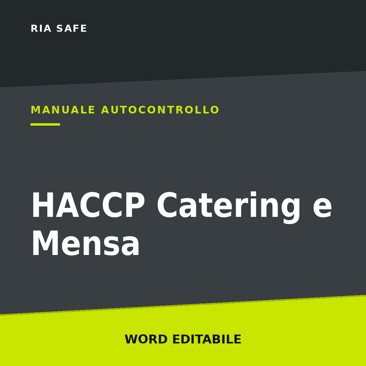 HACCP Catering e Mensa