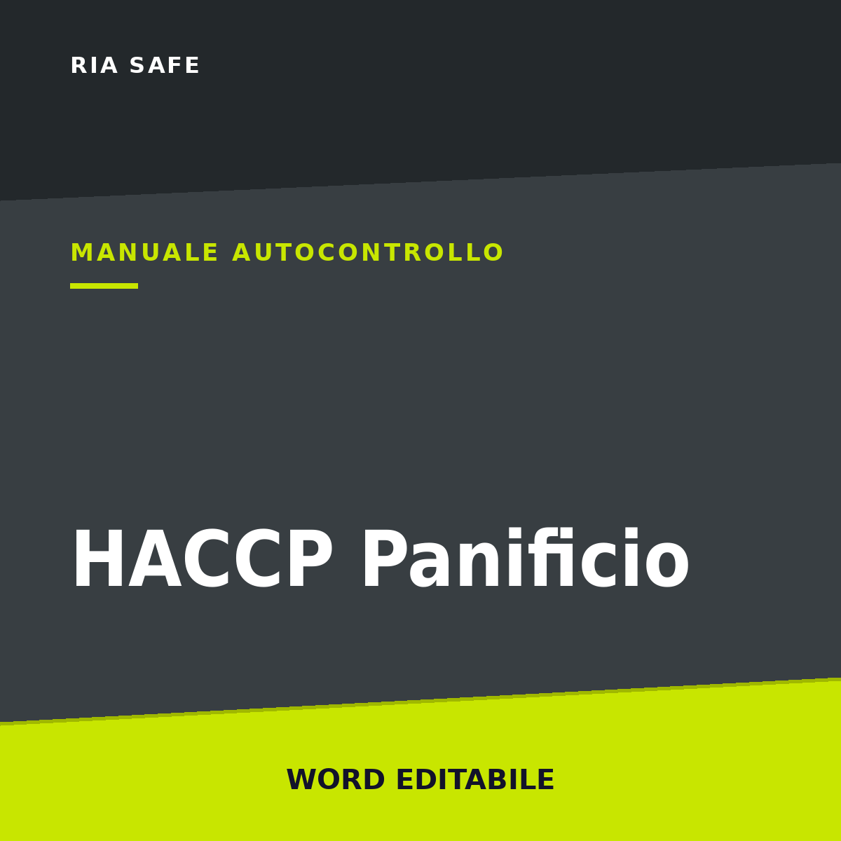 HACCP Panificio