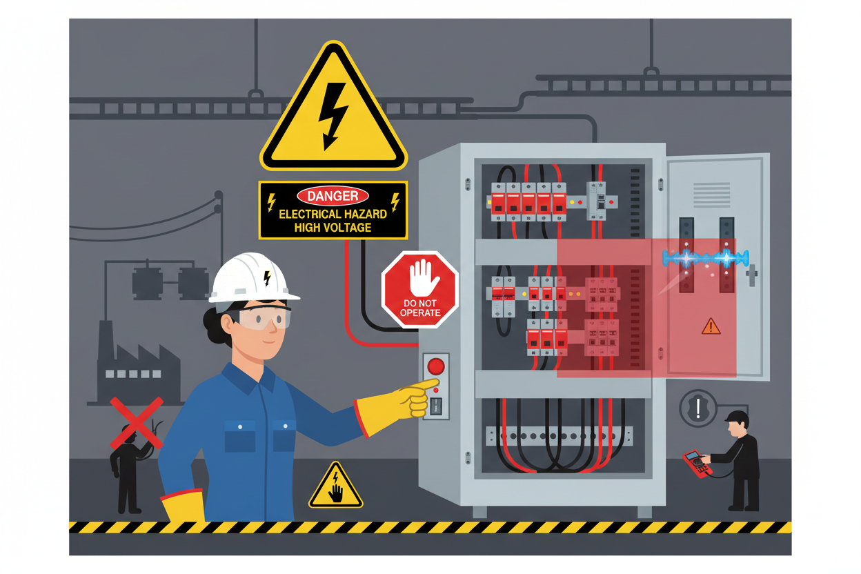 Rischio elettrico utilizzo impianti