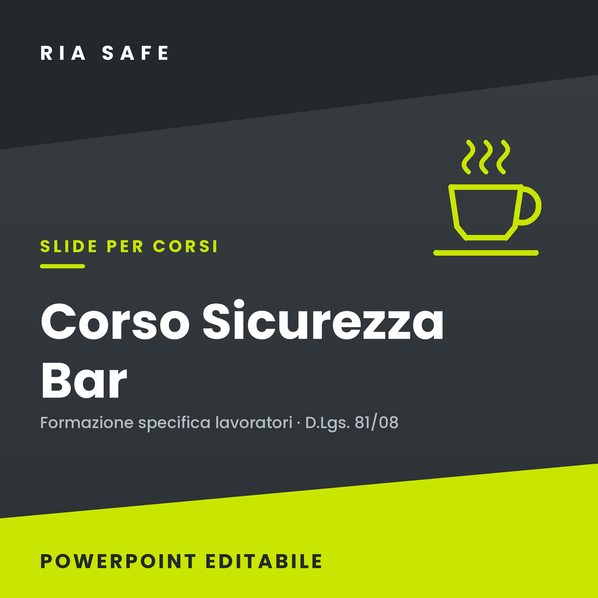 Slide Corso Sicurezza Bar – Formazione Specifica Lavoratori