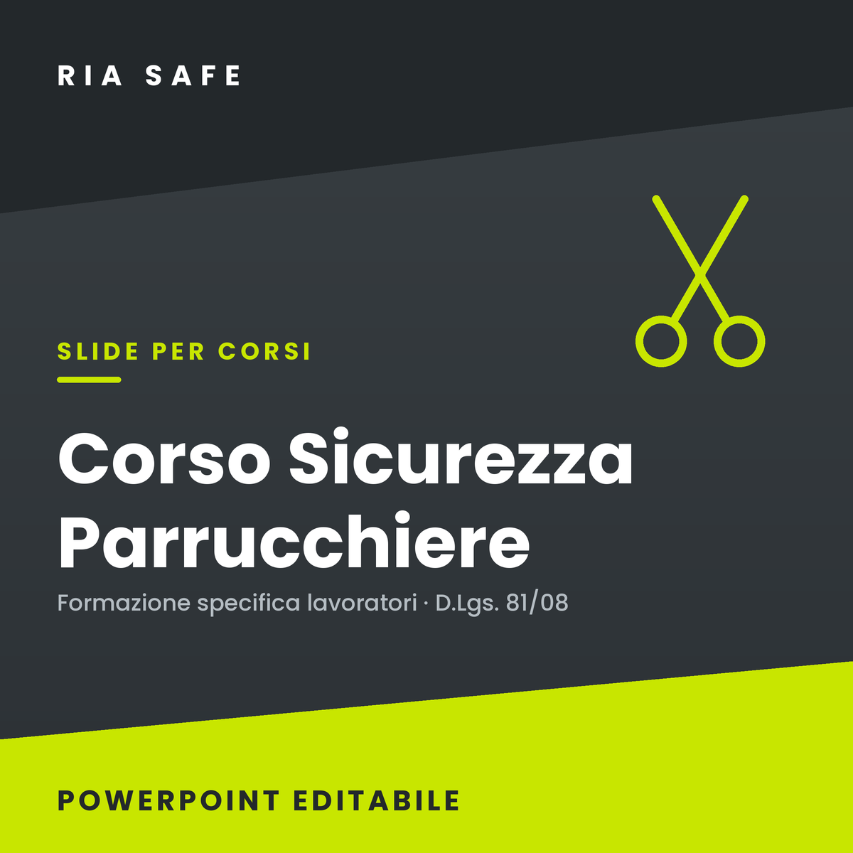 Slide Corso Sicurezza Parrucchiere – Formazione Specifica Lavoratori