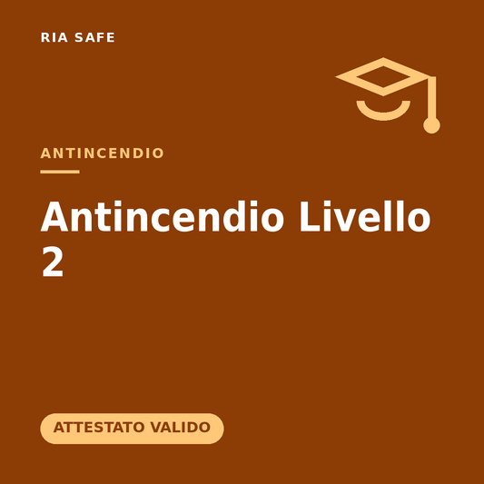 Corso Antincendio Livello 2