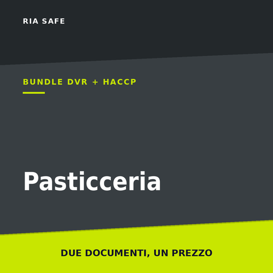 Bundle DVR + HACCP Pasticceria