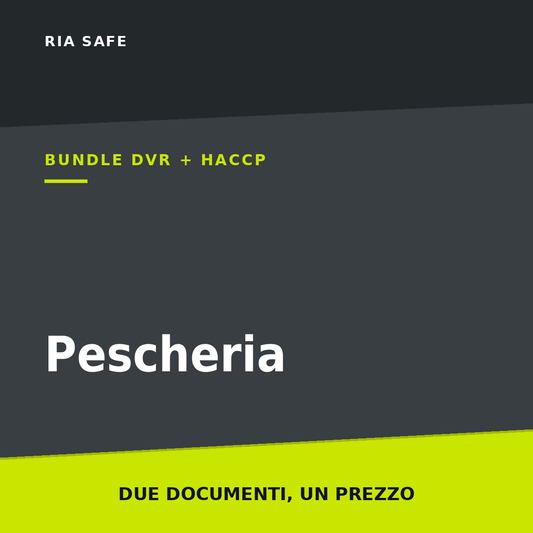 Bundle DVR + HACCP Pescheria