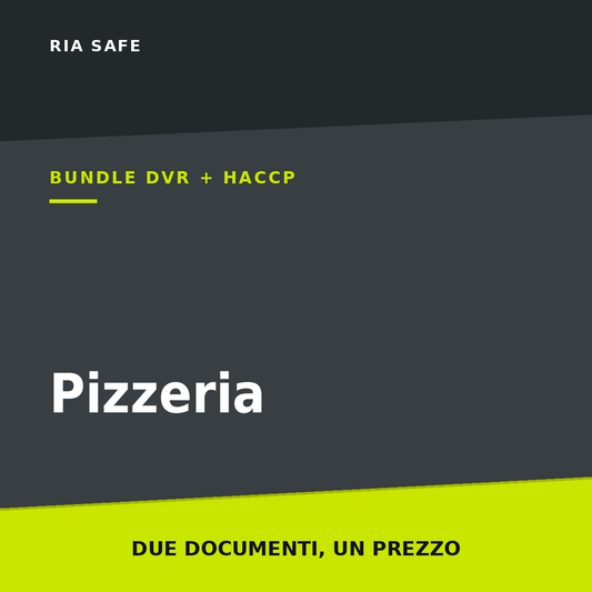 Bundle DVR + HACCP Pizzeria