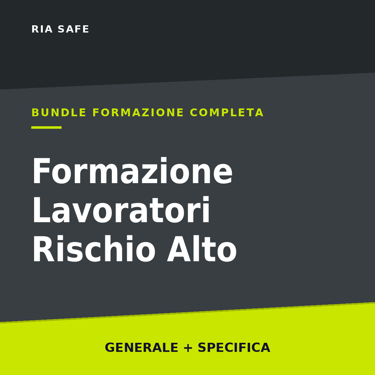 Bundle Formazione Lavoratori Completa – Rischio Alto