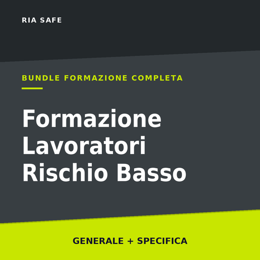 Bundle Formazione Lavoratori Completa – Rischio Basso