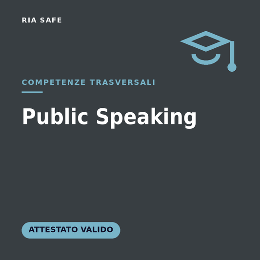 Corso Soft Skill - Public Speaking
