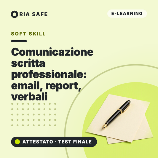 Corso Comunicazione scritta professionale