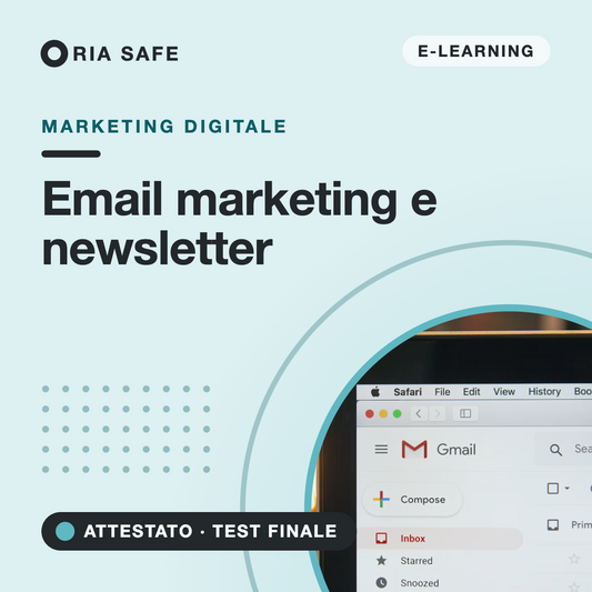 Corso online Email marketing e newsletter – RIA SAFE