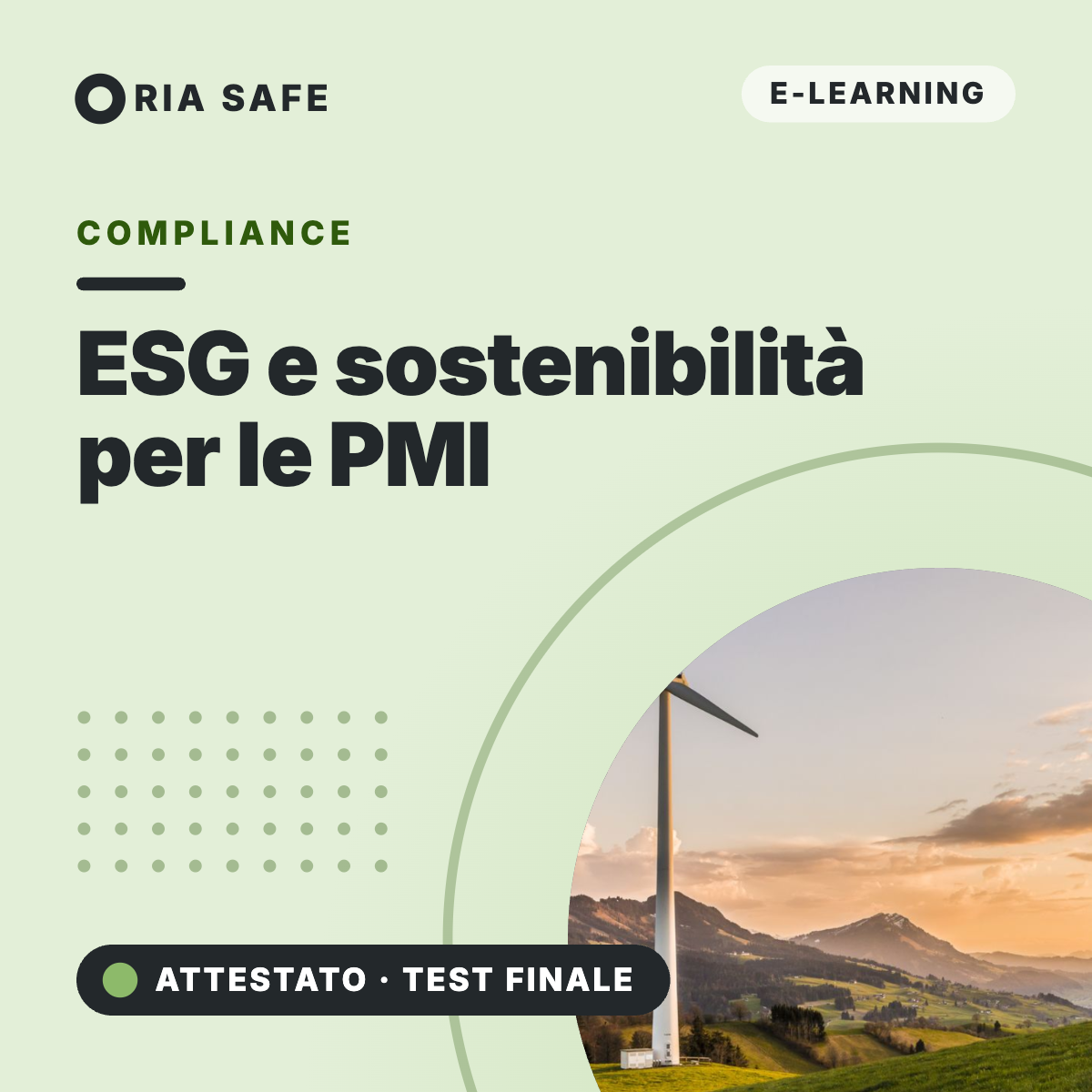 Corso ESG e sostenibilità per le PMI