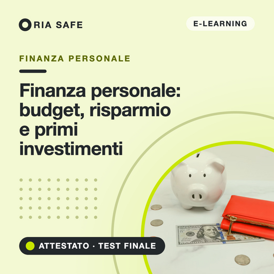 Corso e-learning Finanza personale