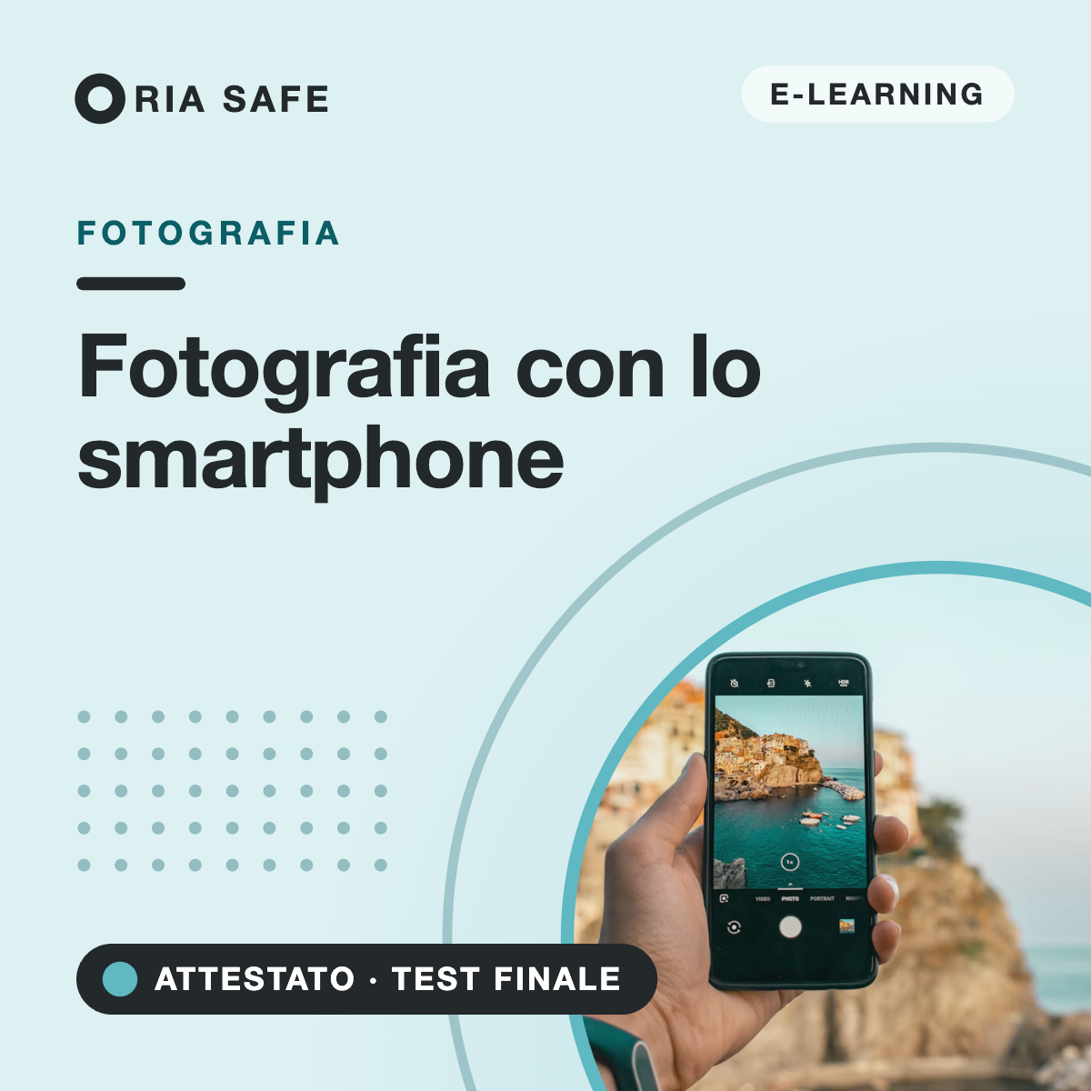 Corso e-learning Fotografia con lo smartphone