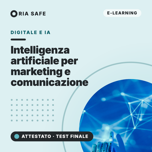 Corso Intelligenza artificiale per marketing e comunicazione