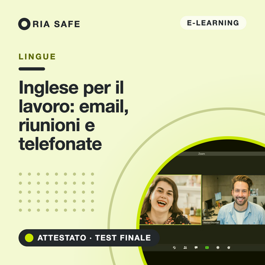 Corso e-learning Inglese per il lavoro