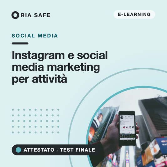 Corso e-learning Instagram e social media marketing