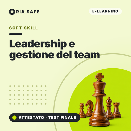 Corso Leadership e gestione del team