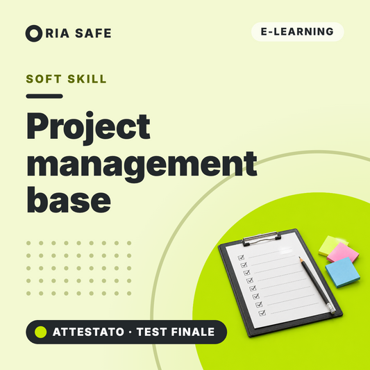 Corso Project management base