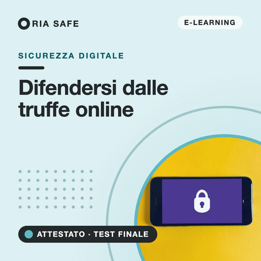 Corso online Difendersi dalle truffe online – RIA SAFE