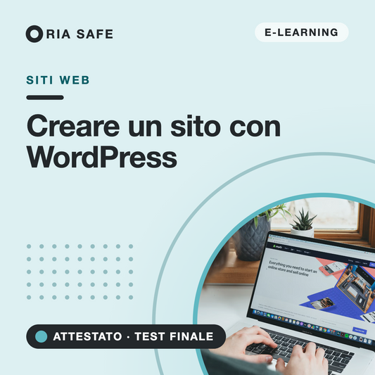 Corso online Creare un sito con WordPress – RIA SAFE