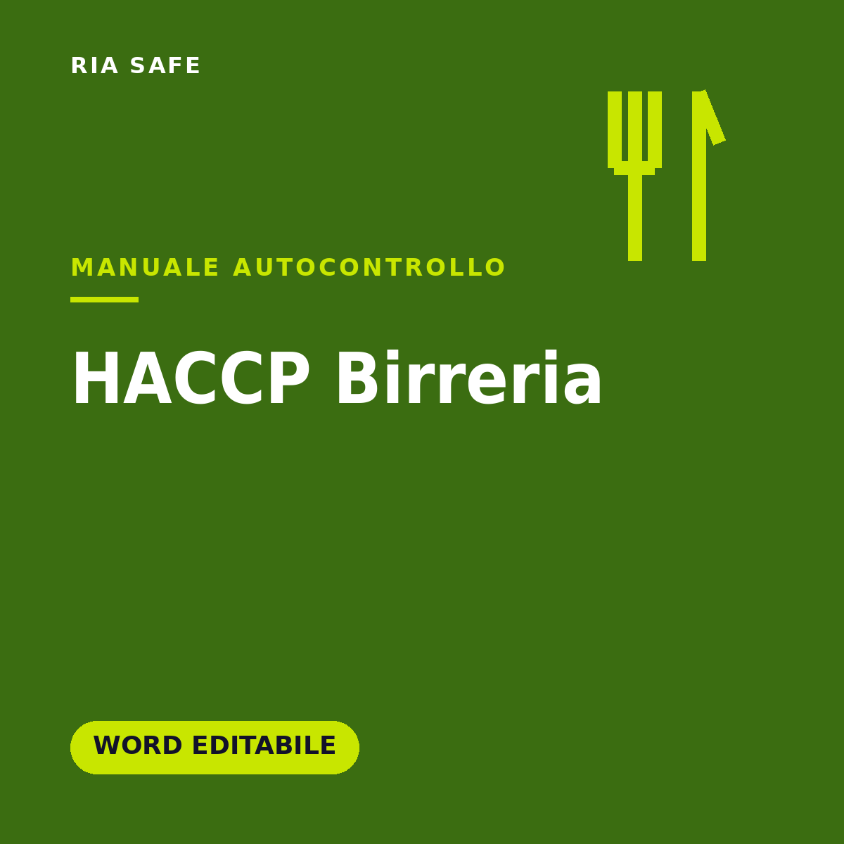 HACCP Birreria