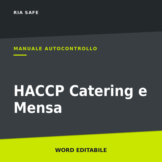 HACCP Catering e Mensa
