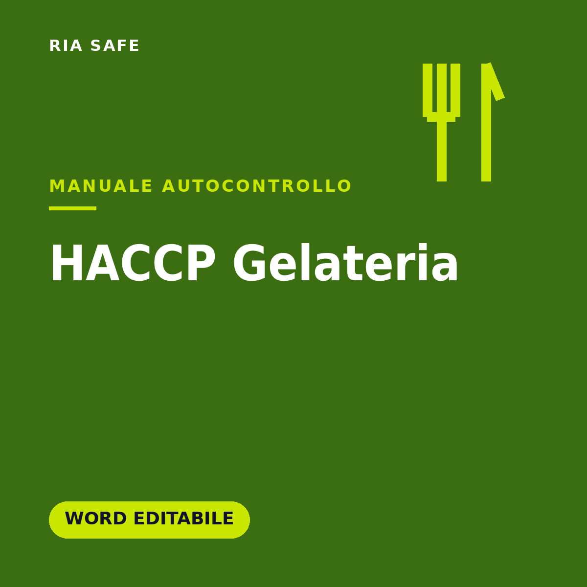 HACCP Gelateria