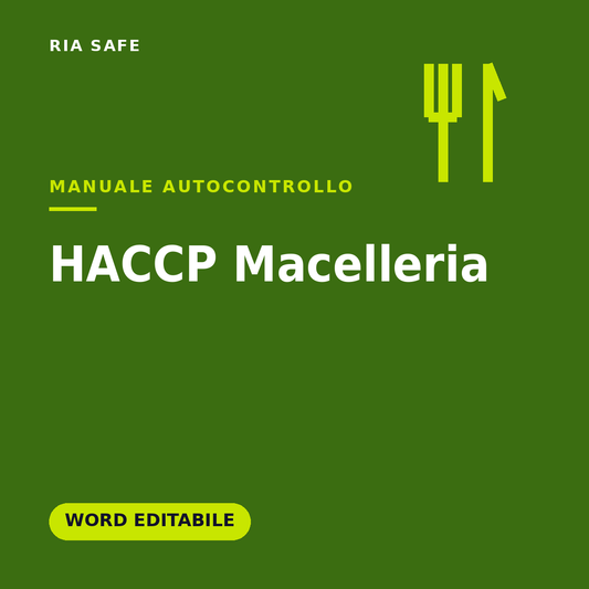 HACCP Macelleria