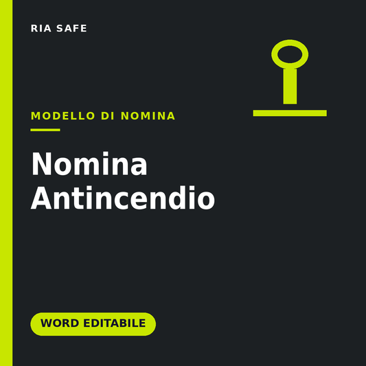 Nomina Antincendio