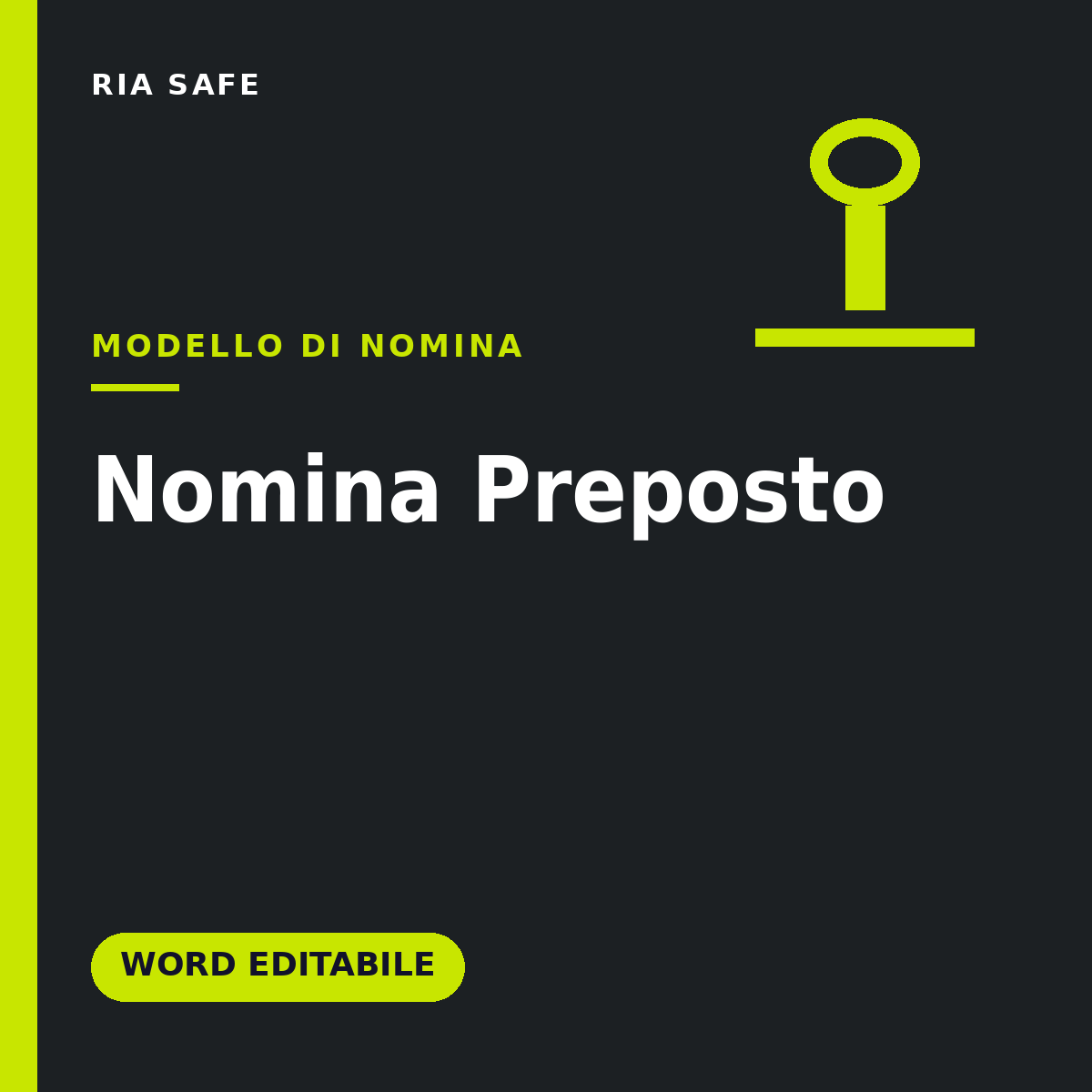 Nomina Preposto