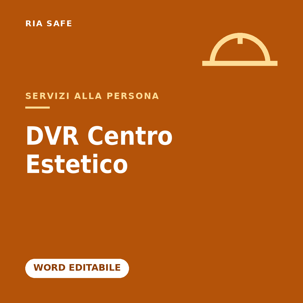 DVR Centro Estetico Word Editabile – Valutazione Rischi