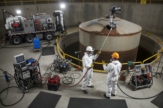 Pulizia e manutenzione serbatoi interrati
