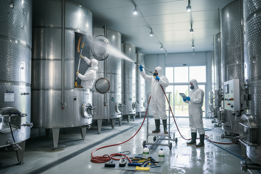 Pulizia e manutenzione vasi vinari