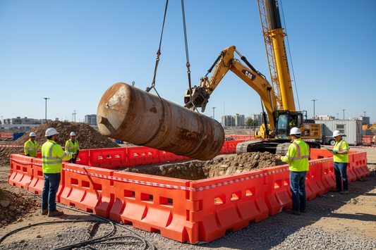 Rimozione serbatoi interrati
