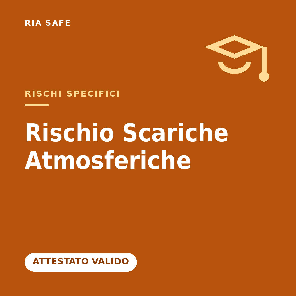 Rischio Scariche Atmosferiche