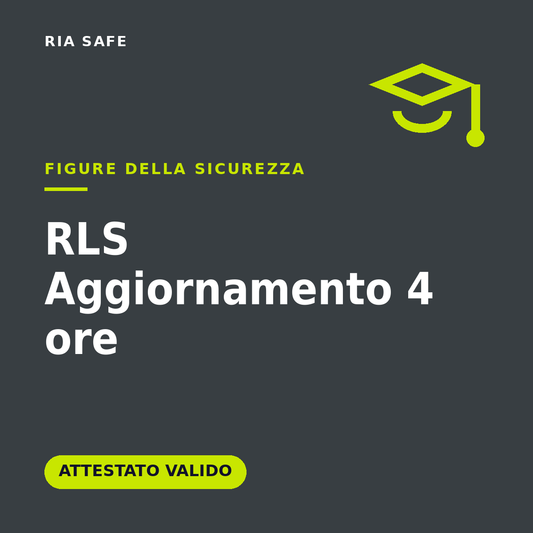 RLS – Aggiornamento 4 ore
