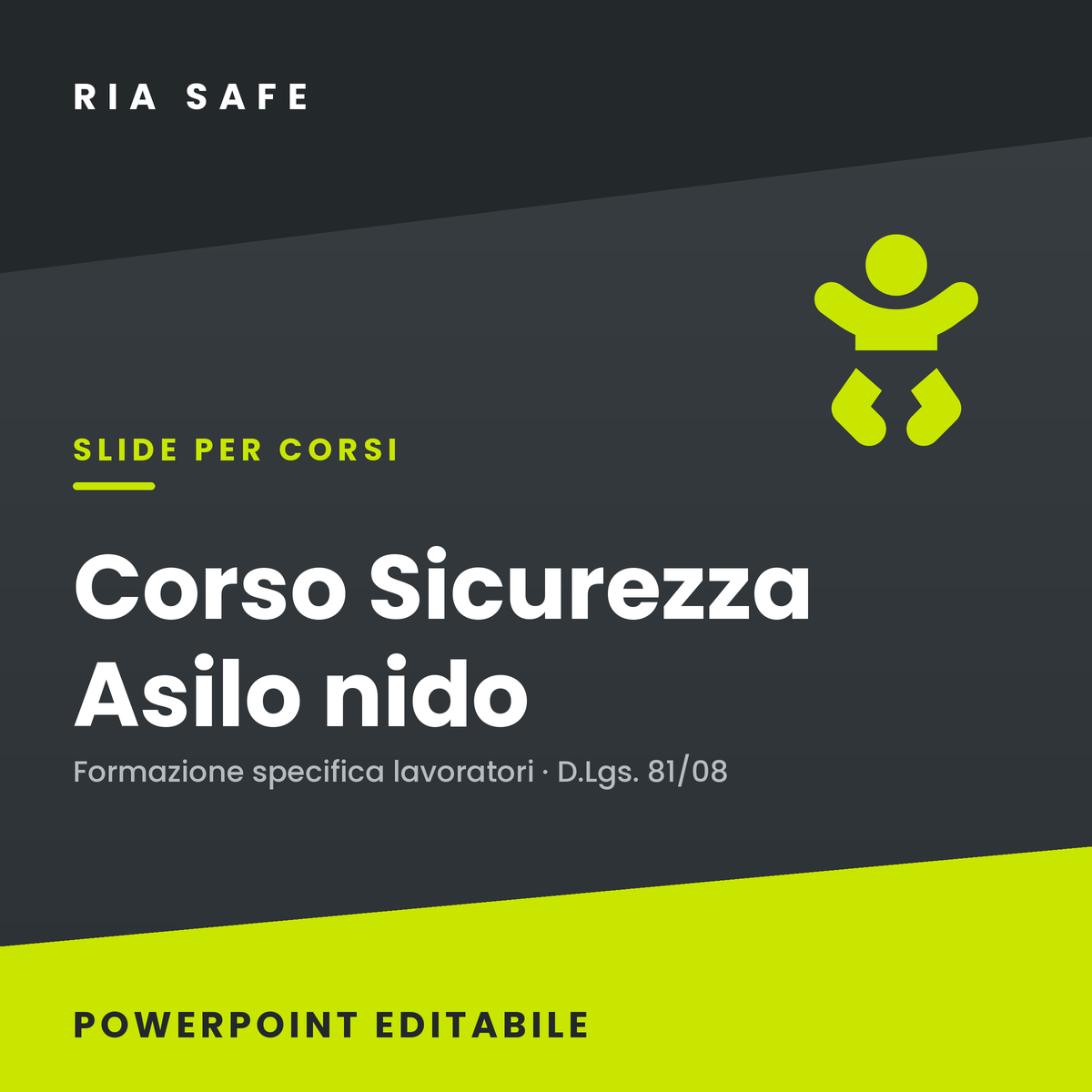 Slide Corso Sicurezza Asilo Nido – Formazione Specifica Lavoratori