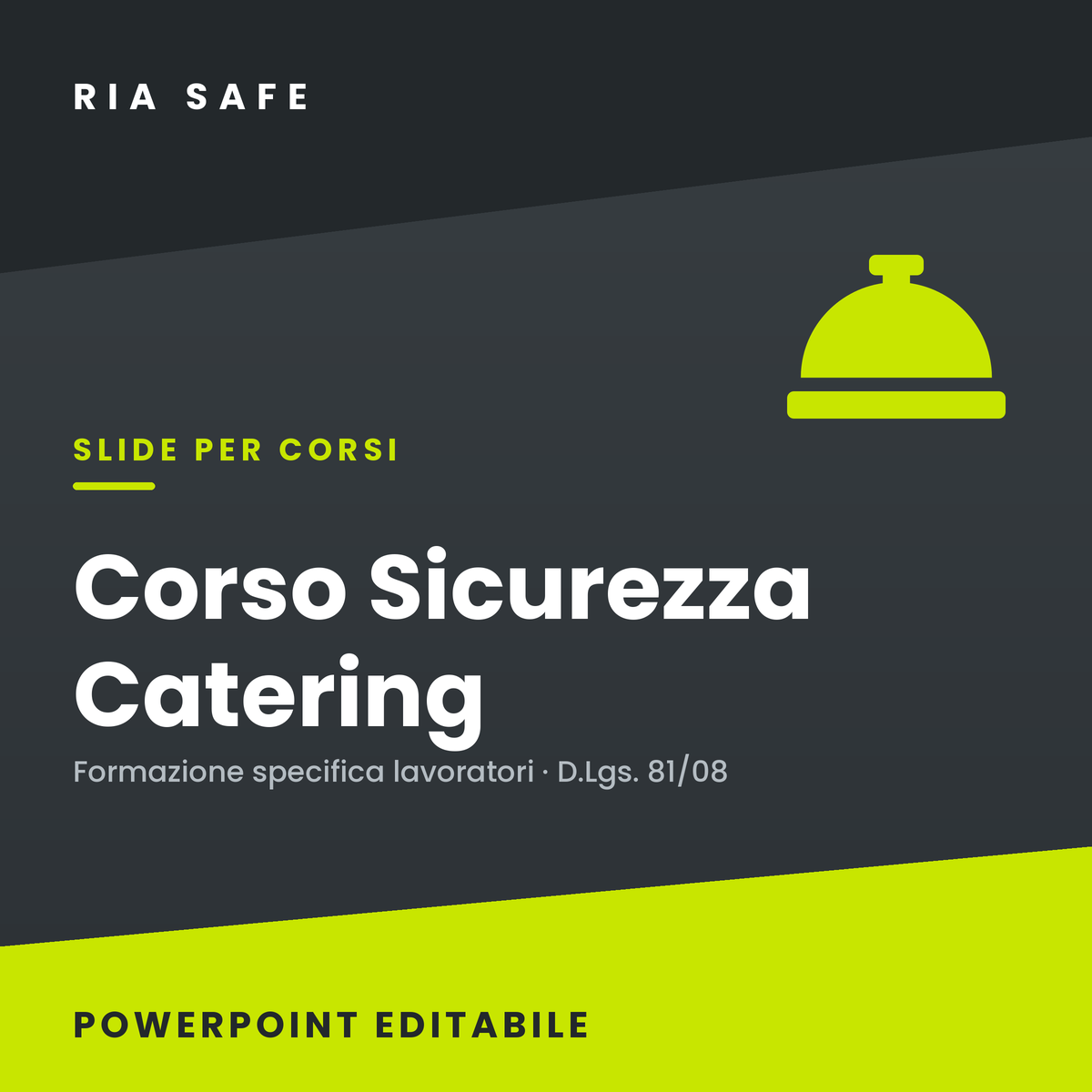 Slide Corso Sicurezza Catering – Formazione Specifica Lavoratori