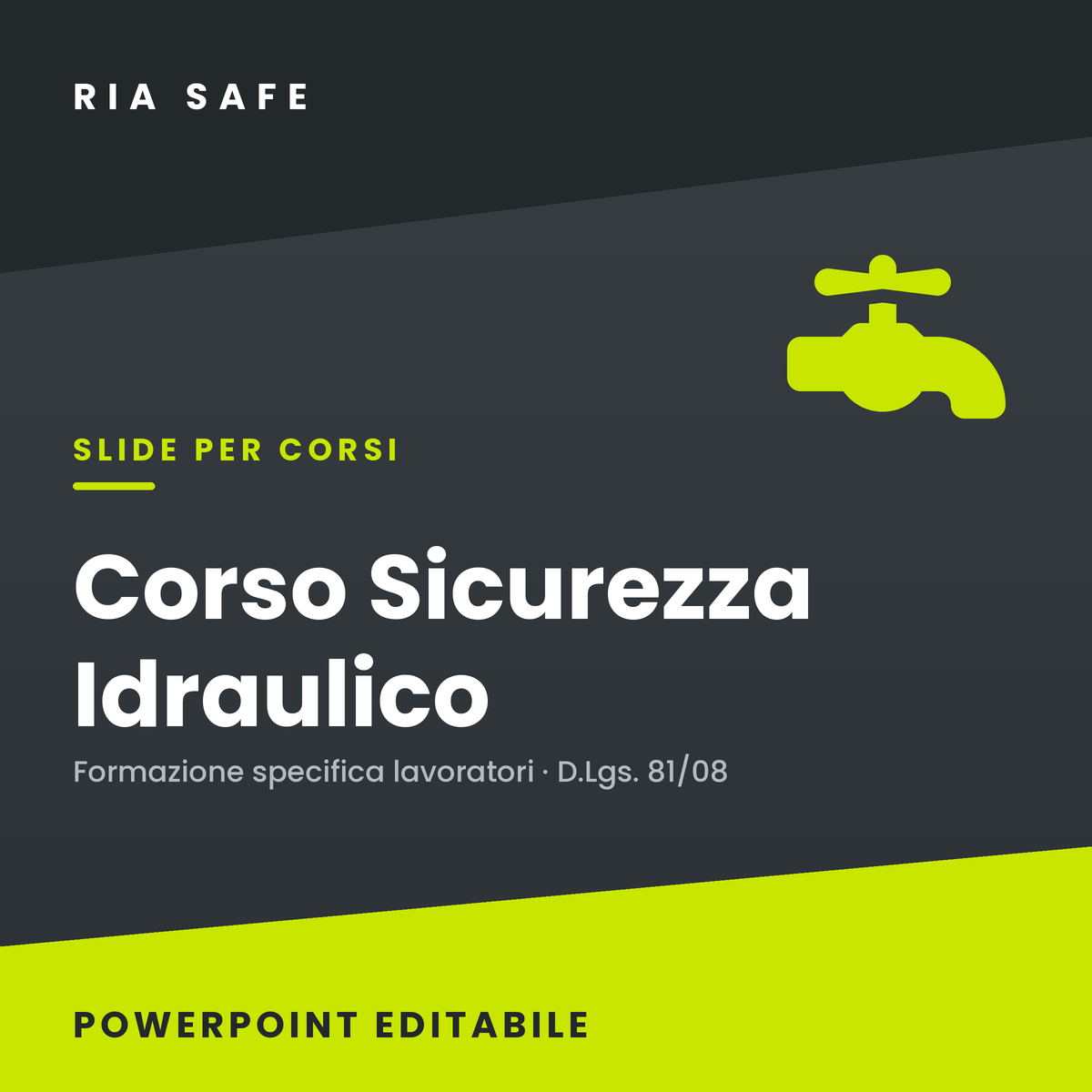 Slide Corso Sicurezza Idraulico – Formazione Specifica Lavoratori